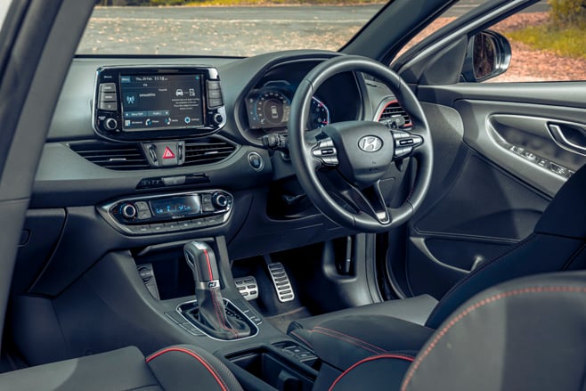 2021 Hyundai i30 N Line interior