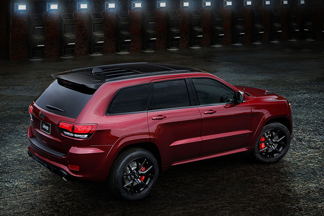 Jeep Grand Cherokee SRT Night rear side