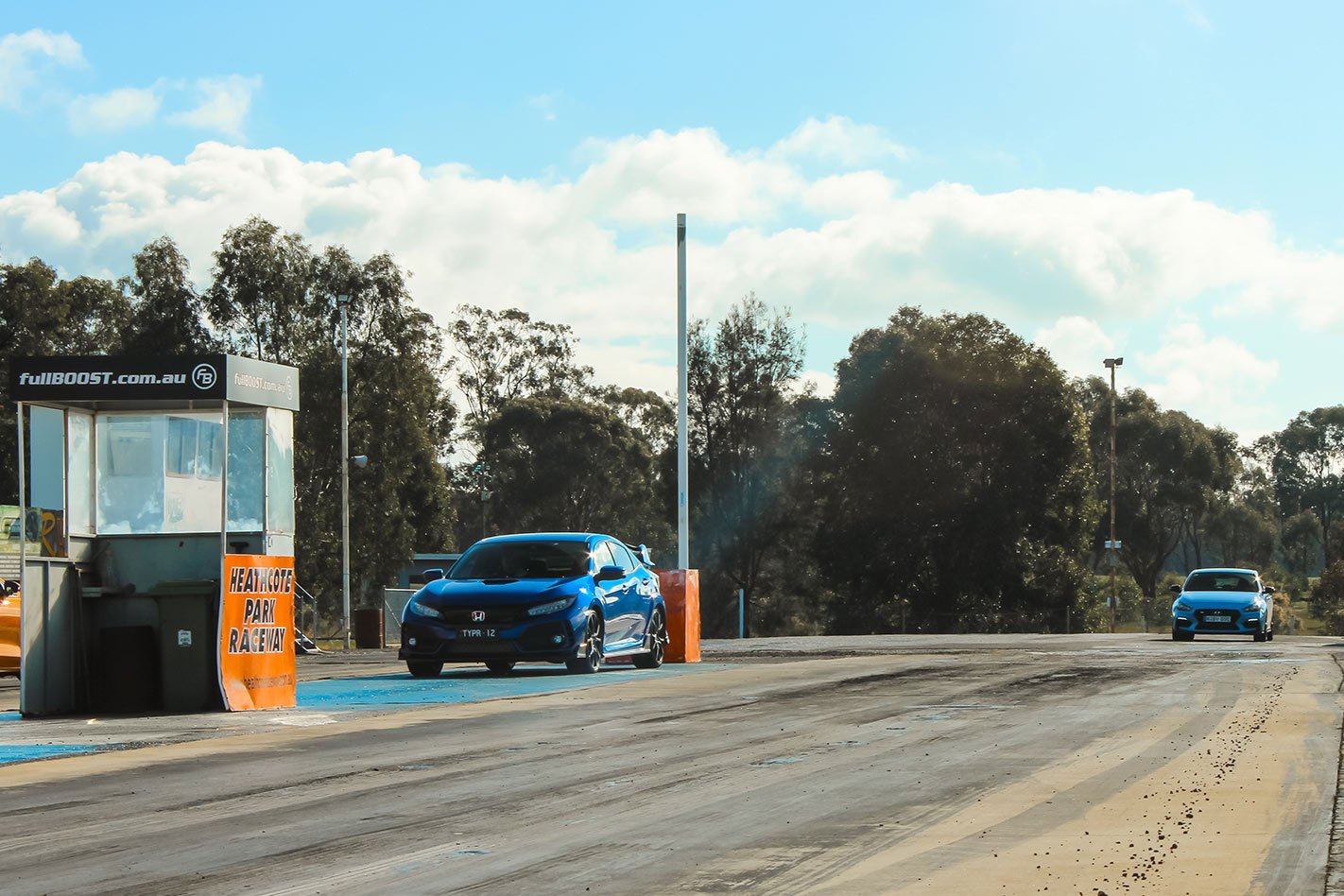 Honda Civic Type R & Hyundai i30N drag