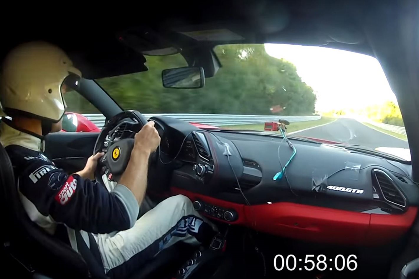 Ferrari 488 GTB Nurburgring hot lap