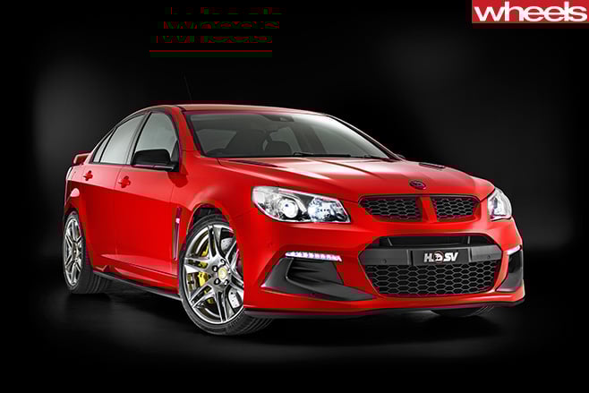 HSV-Track -Pack -edition -front -side