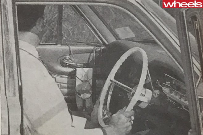 1964-Ford -Falcon -interior -driving