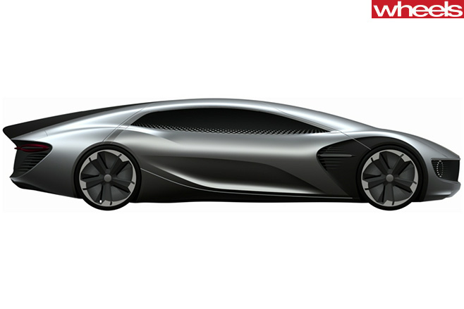 Volkswagen -Patent -EV-Sports -car -rear