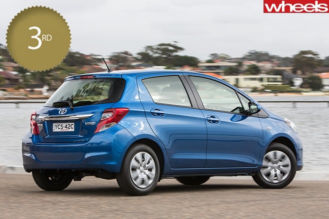 2016-Toyota -Yaris -Ascent -light -car -side