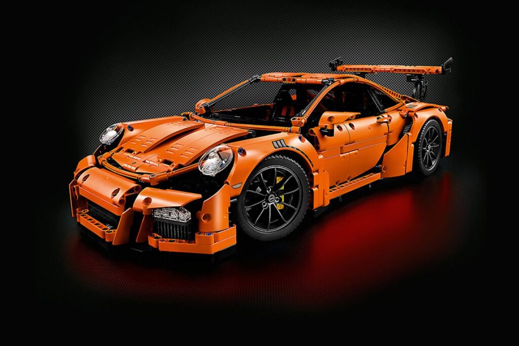 Lego Porsche GT3 RS displays shocking crash test results