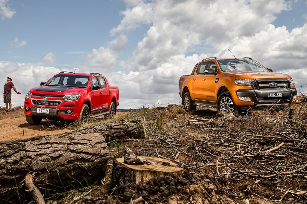 Ford Ranger Wildtrak vs Holden Colorado Z71