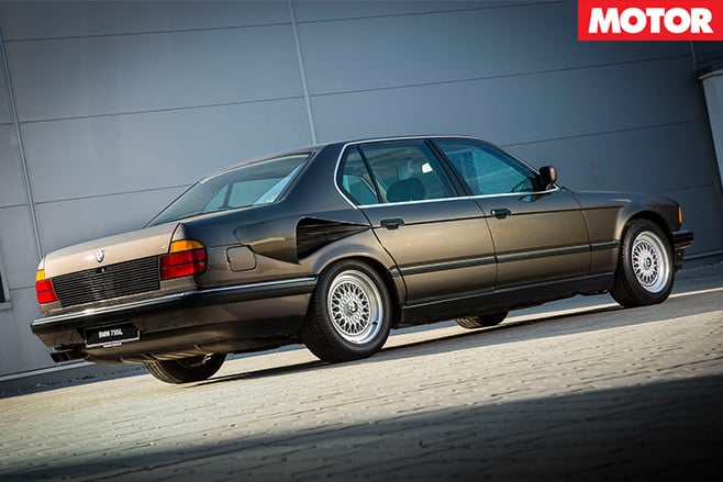 BMW 7 Series V16 rear