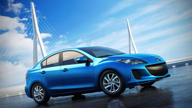 Mazda 3 reaches for the Skyactive