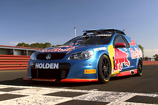 Ricciardo driving sandman