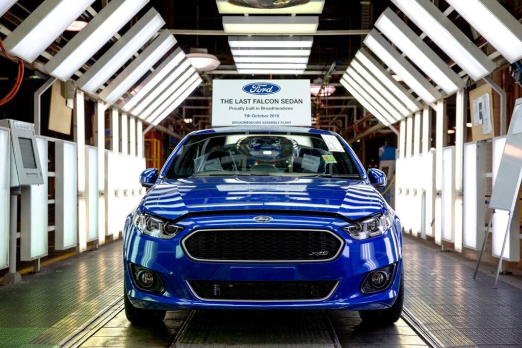 The last Australian Ford Falcon