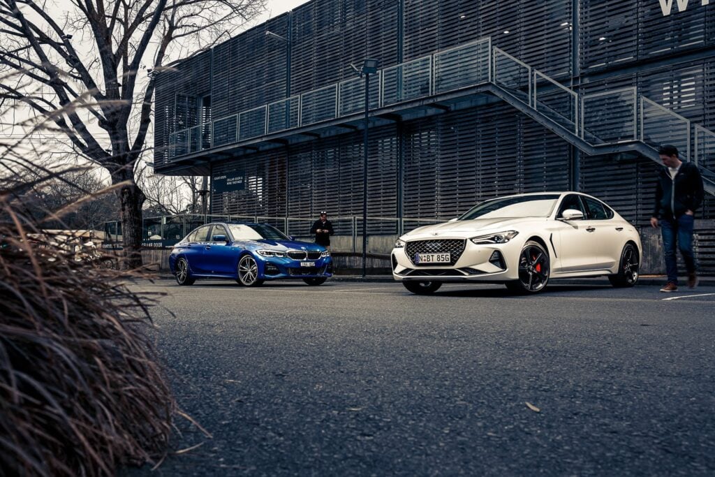 2019 BMW 330i vs Genesis G70 3.3T Sport comparison review