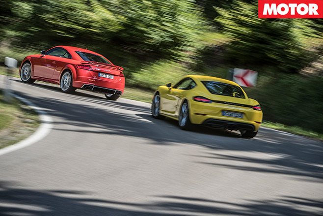 Porsche -718-Cayman -S-vs -Audi -TT-RS-2