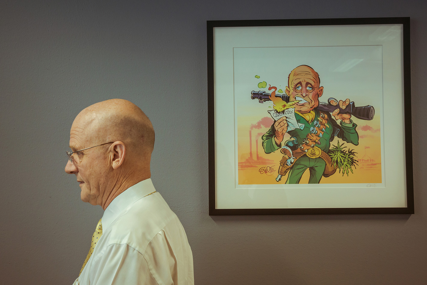 David Leyonhjelm cartoon