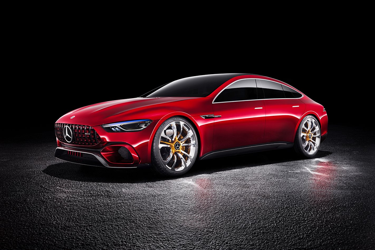amg gt4 front