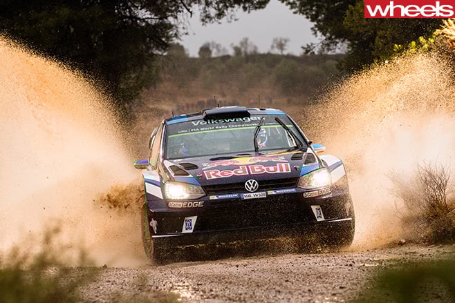 Sebastian -Ogier -wins -wrc -spain -car -front
