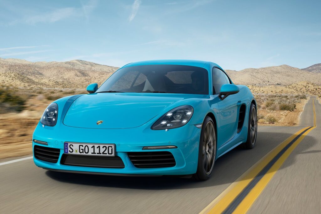 2017 Porsche 718 Cayman revealed
