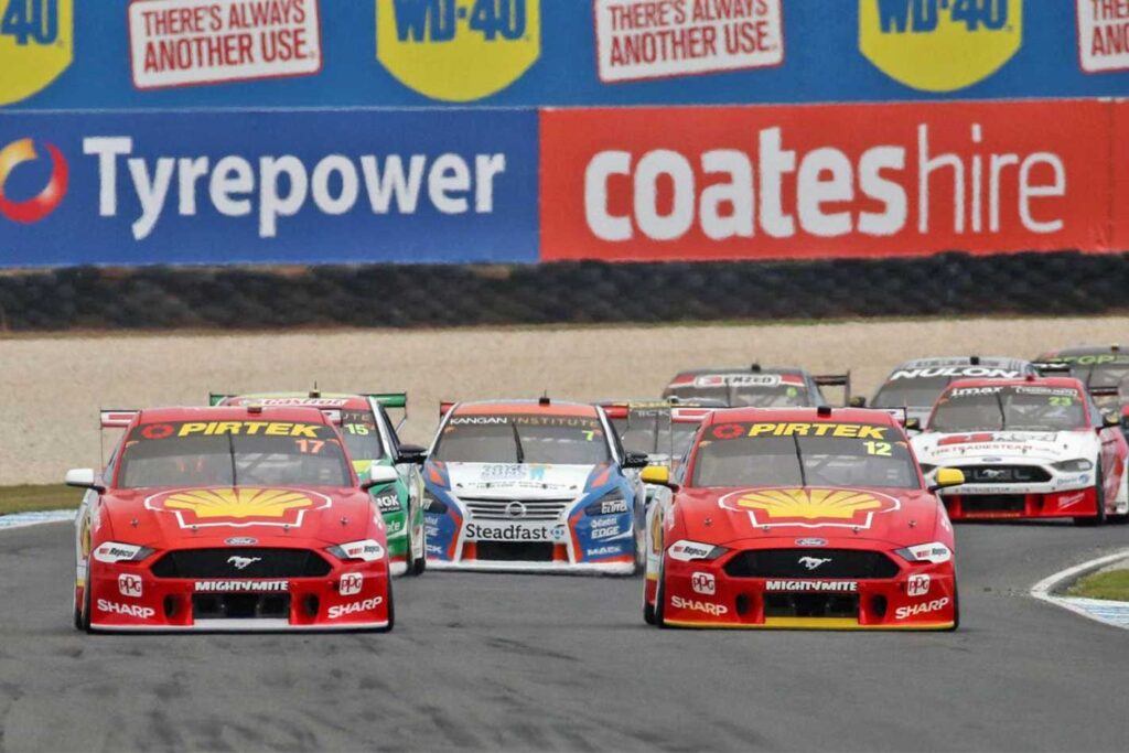 Ford Mustang Supercar ordered reduce aero