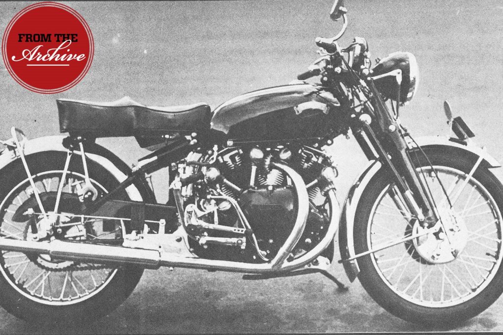 Phil Irving's Vincent-engined Motorcycle