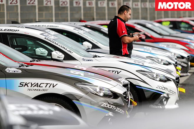Mazda celebrity race 6