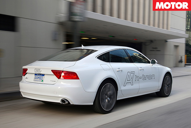 Audi A7 h-tron rear