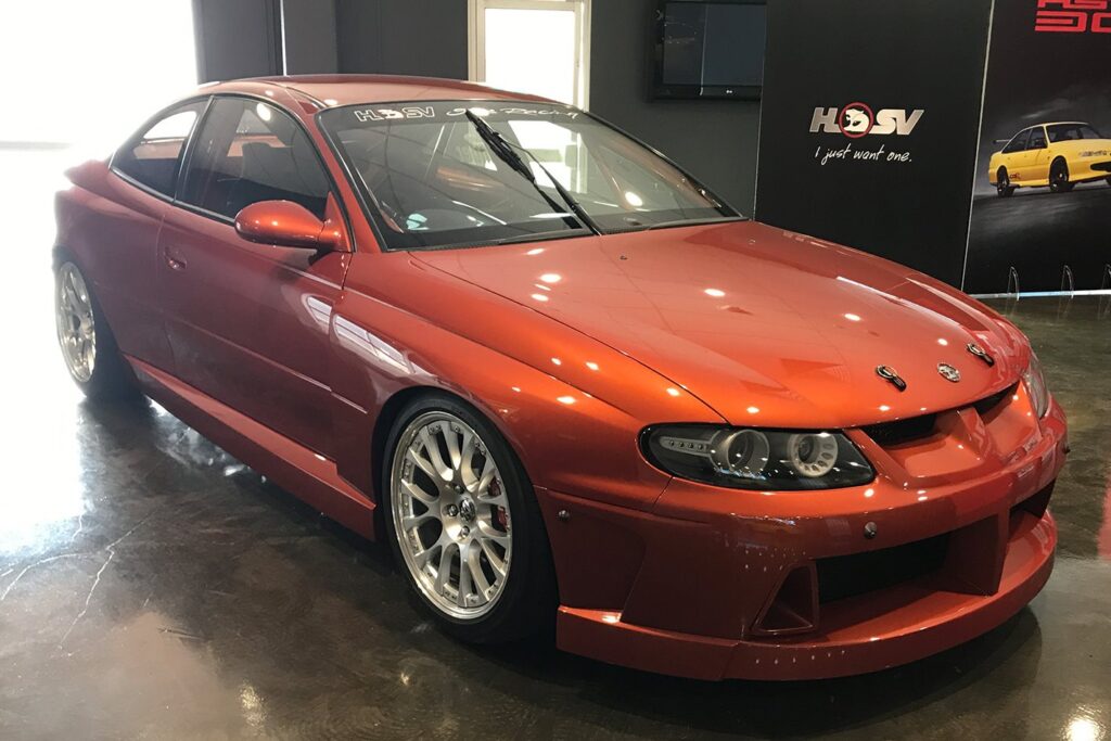 HSV GTS R Coupe on display