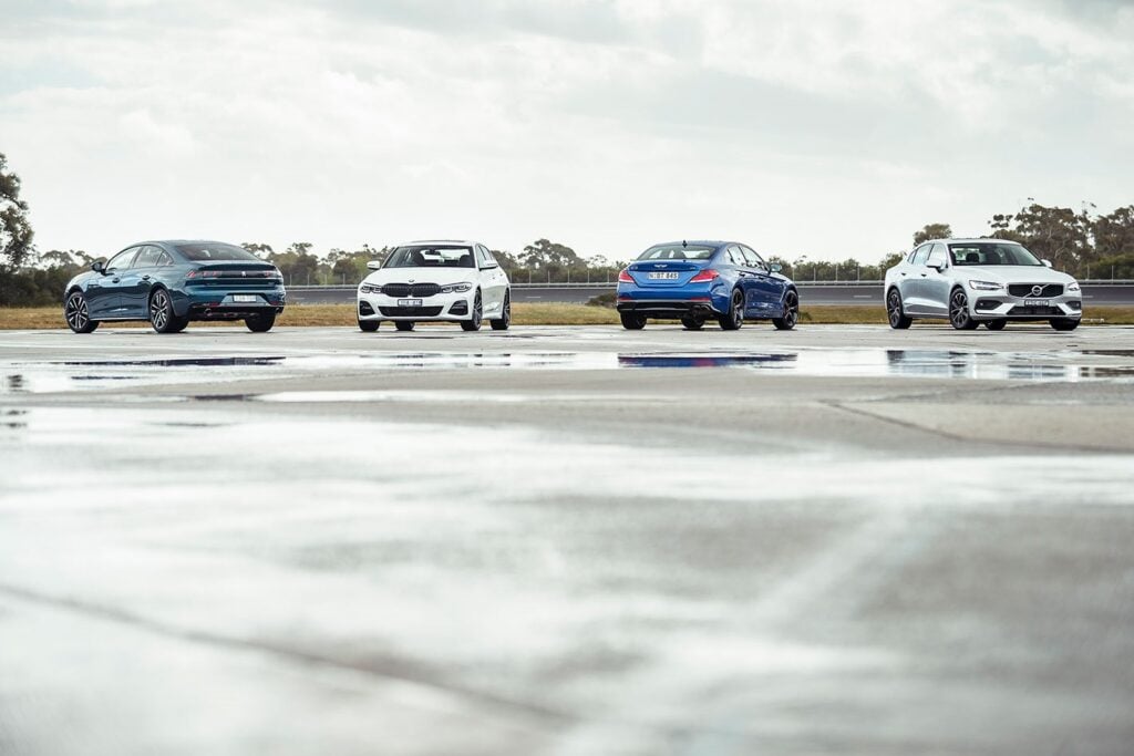 Sedans in the running for Wheels Car of the Year 2020