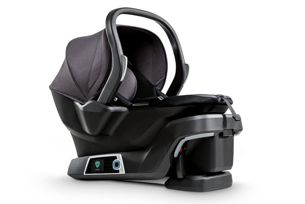 Self installing child car seat