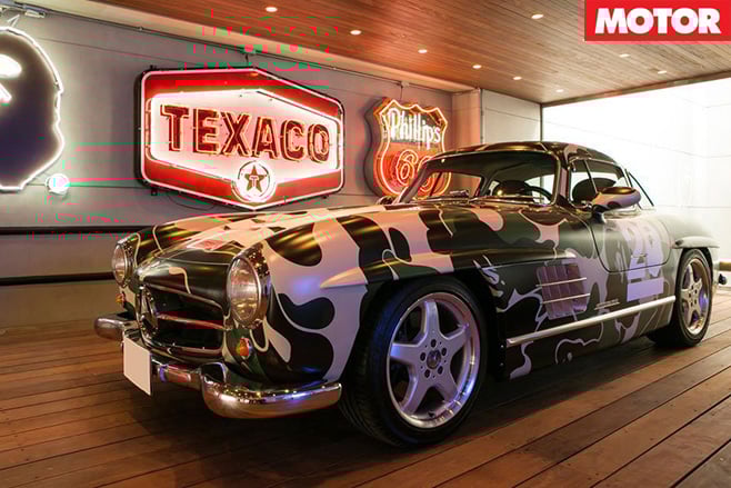 Bape merc amg 300sl