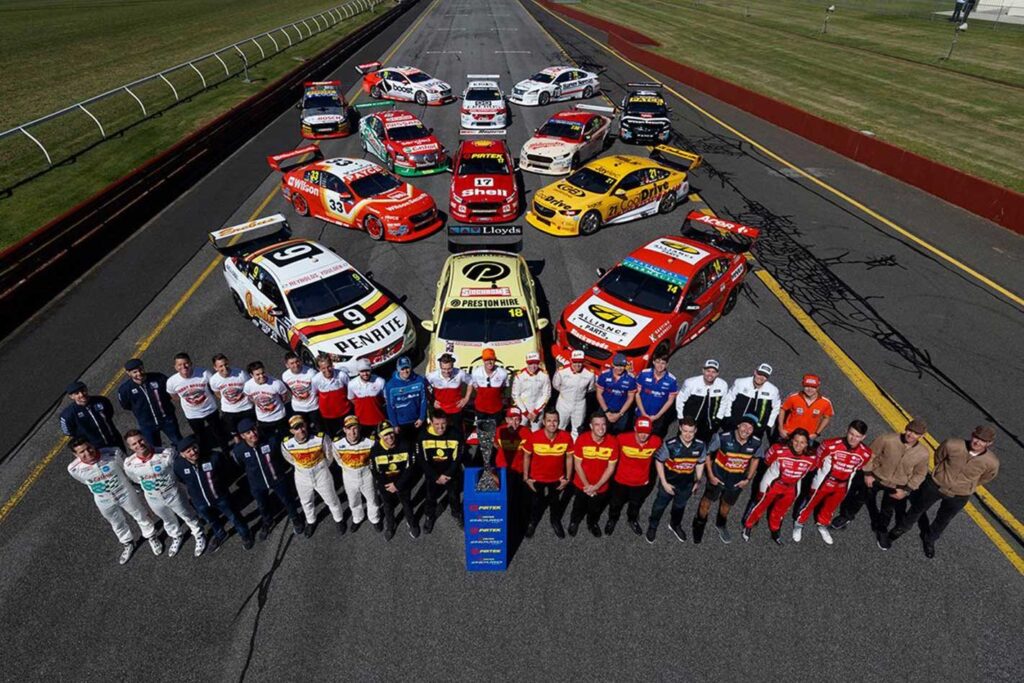 Supercars Sandown 500 2018 retro liveries