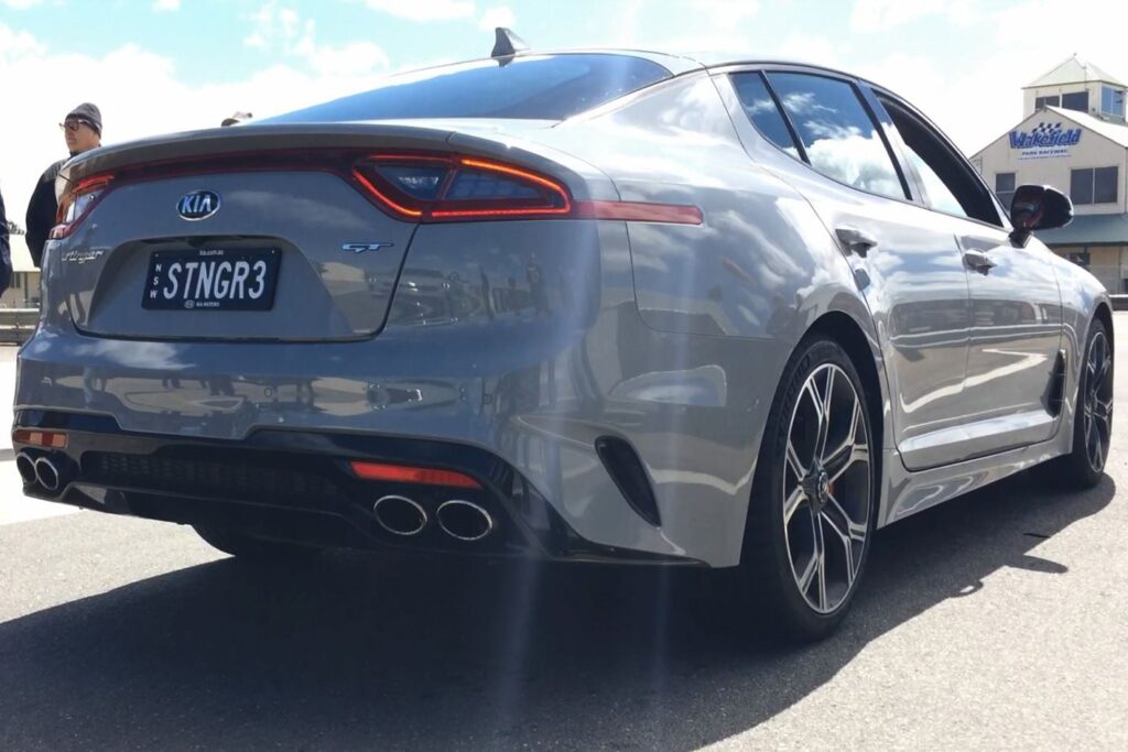2018 Kia Stinger GT rear