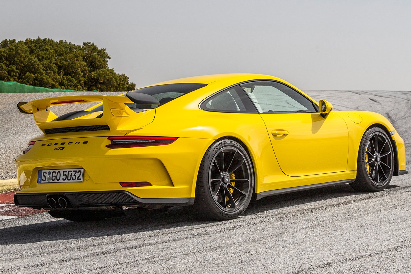 2017 Porsche 911 GT3 manual side profile
