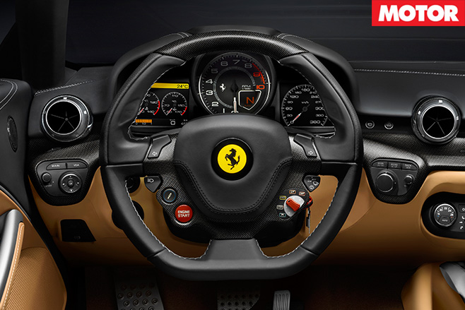 Ferrari interior