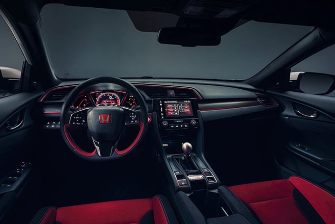 2018 Honda Civic Type R interior