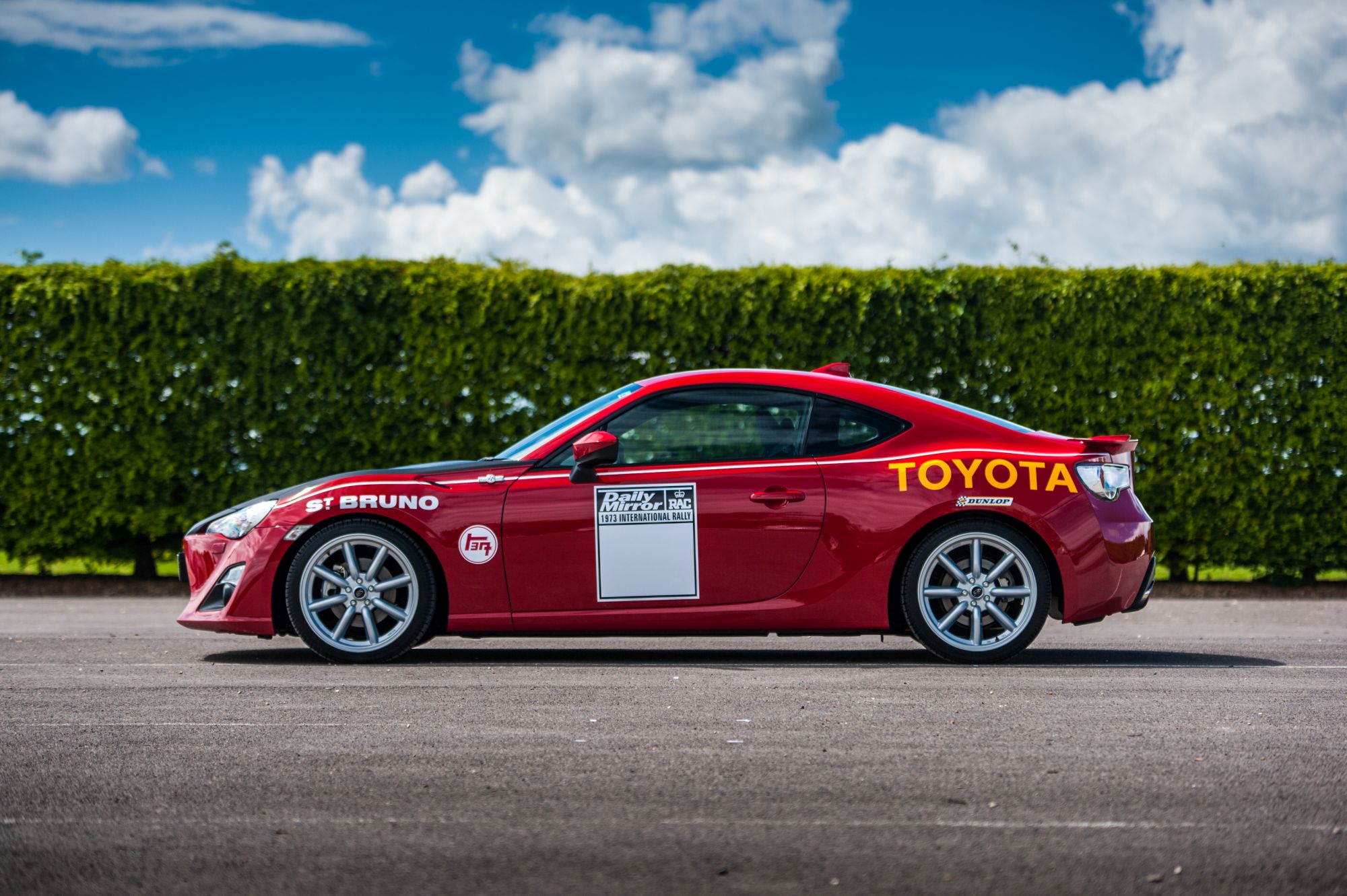 Toyota 86 in iconic livery for Goodwood