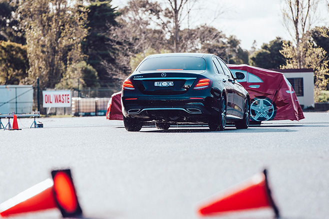 Mercedes-Benz E-Class autonomous driving system