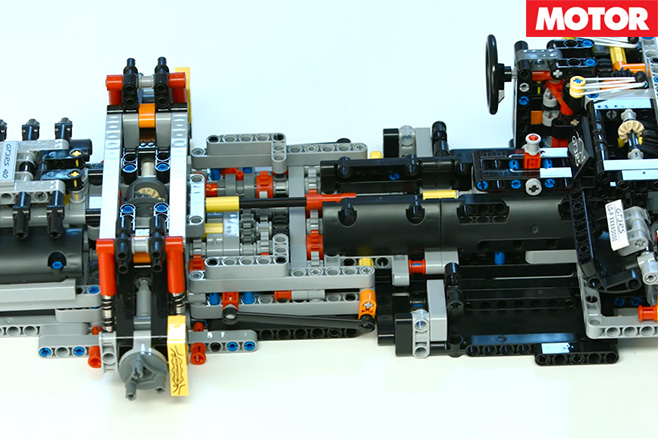 Lego porsche pieces