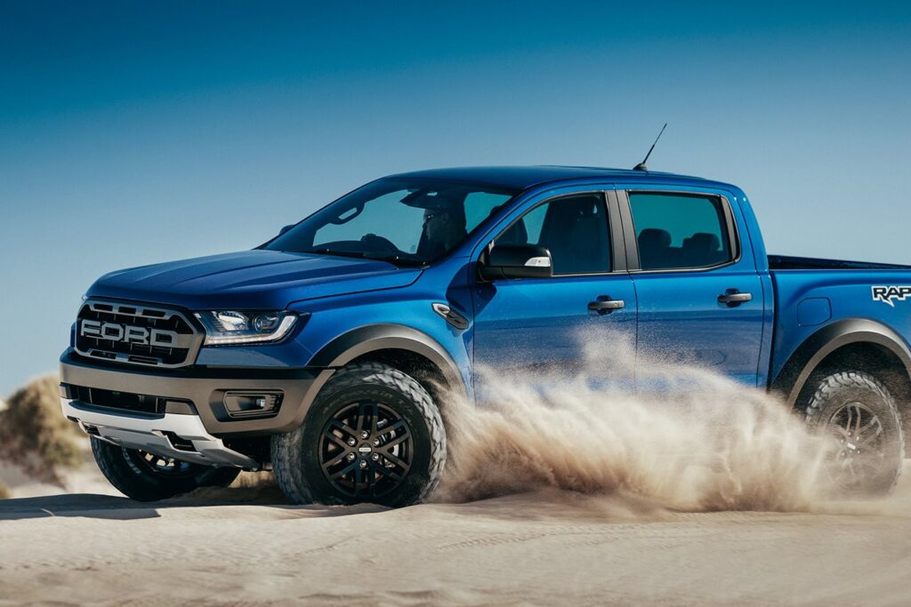 Ford Ranger Raptor front side