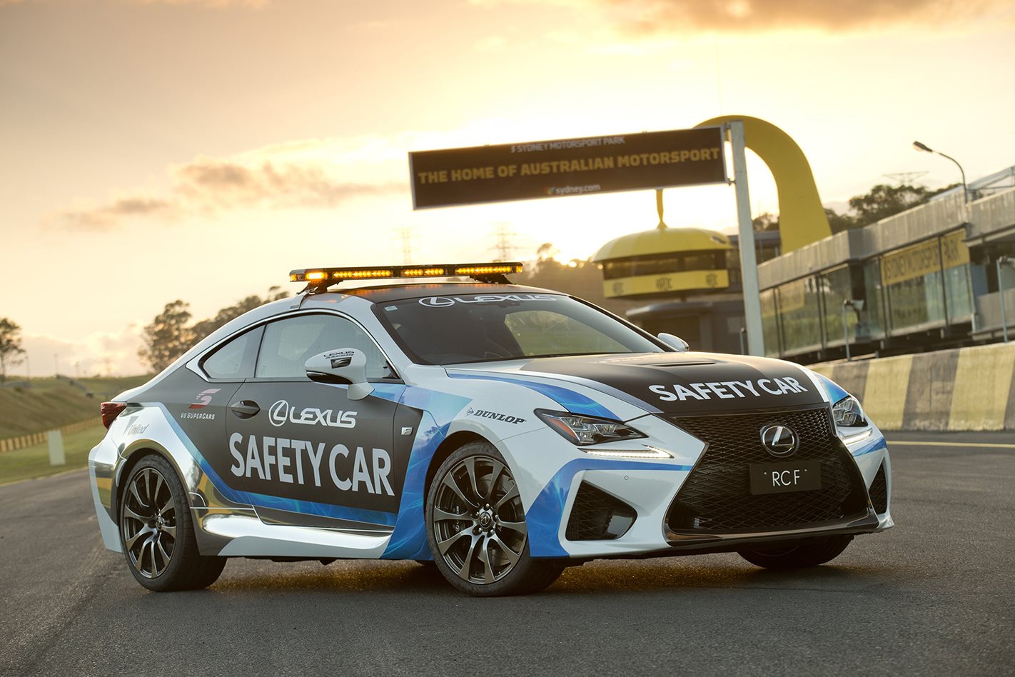 Lexus RC F V8 Supercar safety car