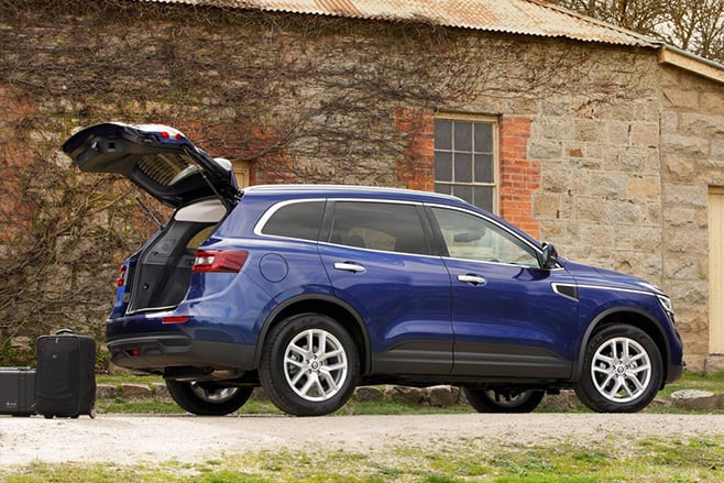 2016 Renault Koleos boot