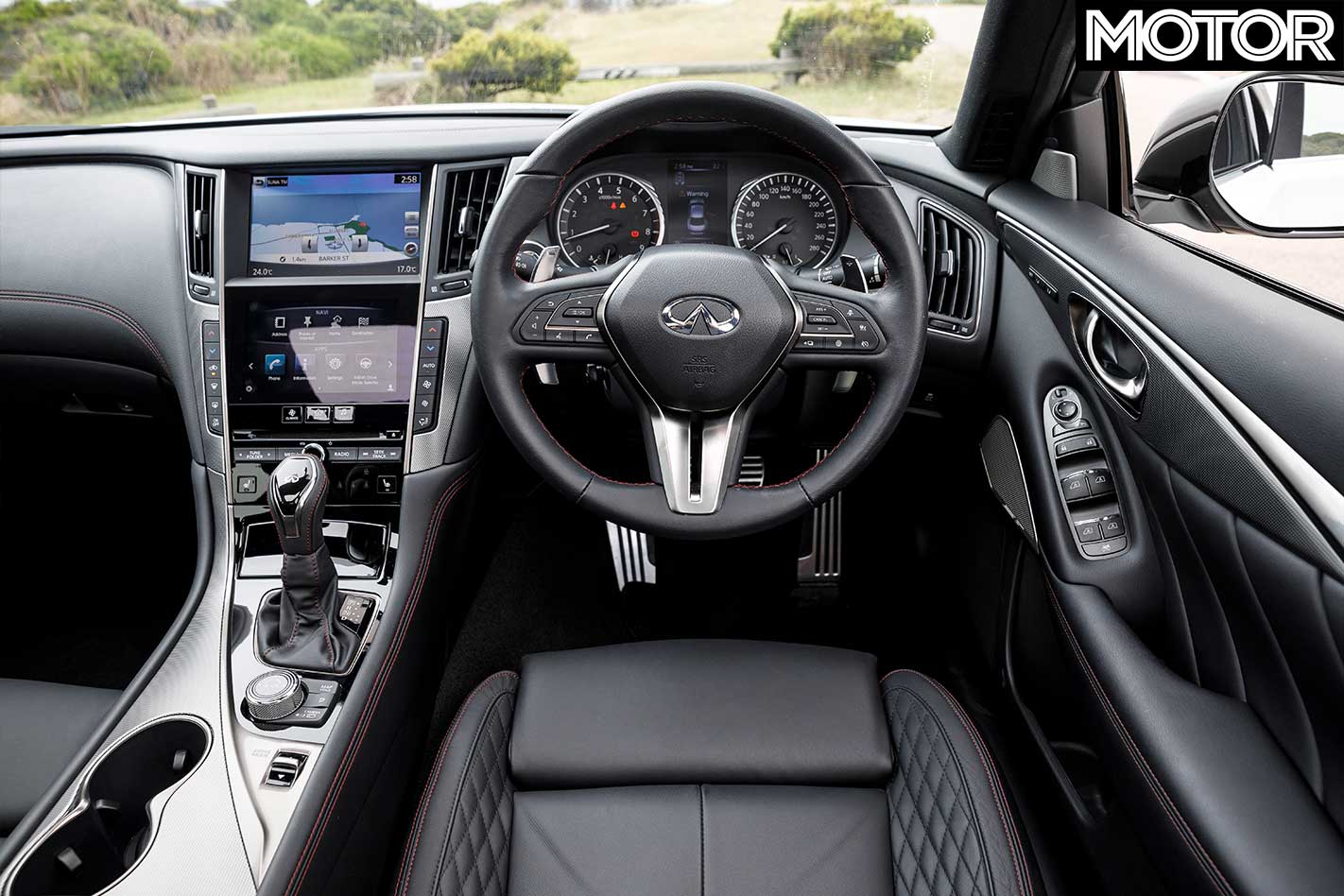 2018 Infiniti Q50 Red Sport