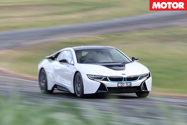 Bmw i8 driving