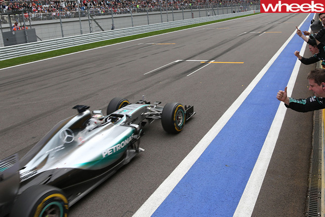 Rusland -F1-Mercedes
