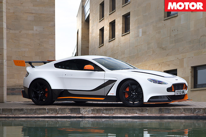 Aston Martin Vantage GT12 side