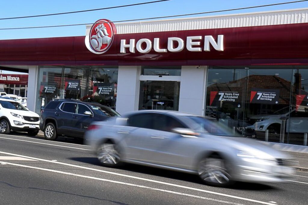 holden dealer 2020