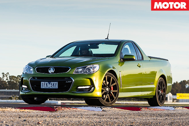Holden SS-V Redline side