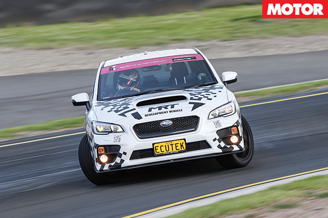 Mrt subaru wrx turning