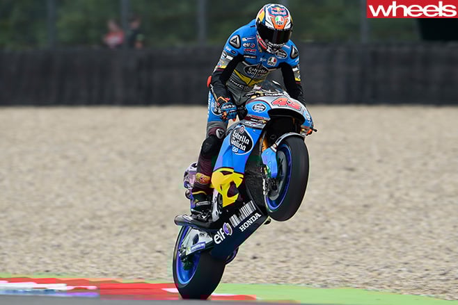 Jack -Miller -motorbike -wheelie -Assen -2016