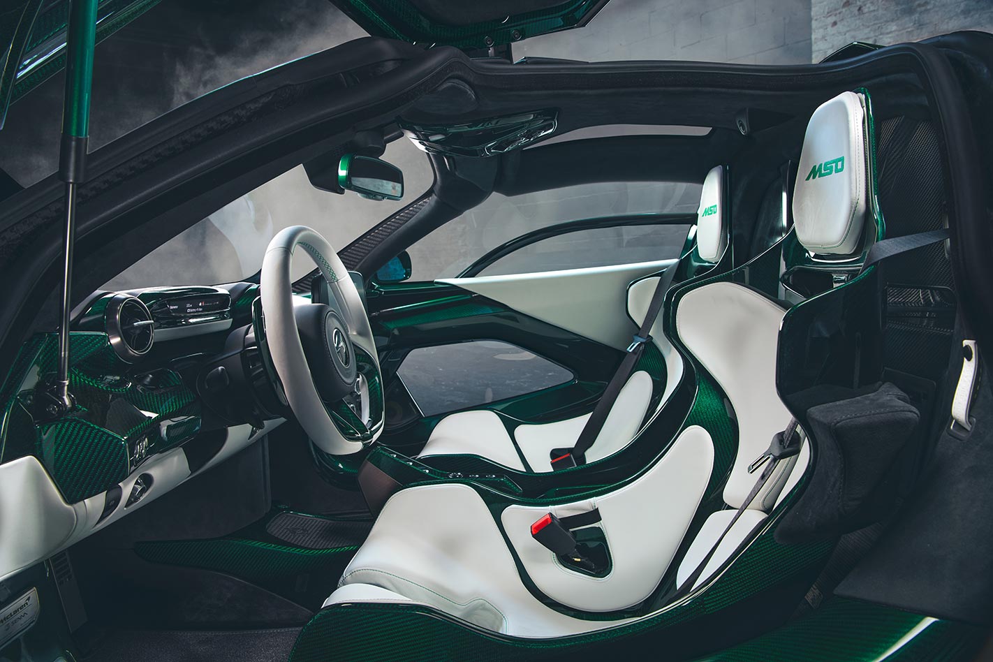 McLaren Senna interior