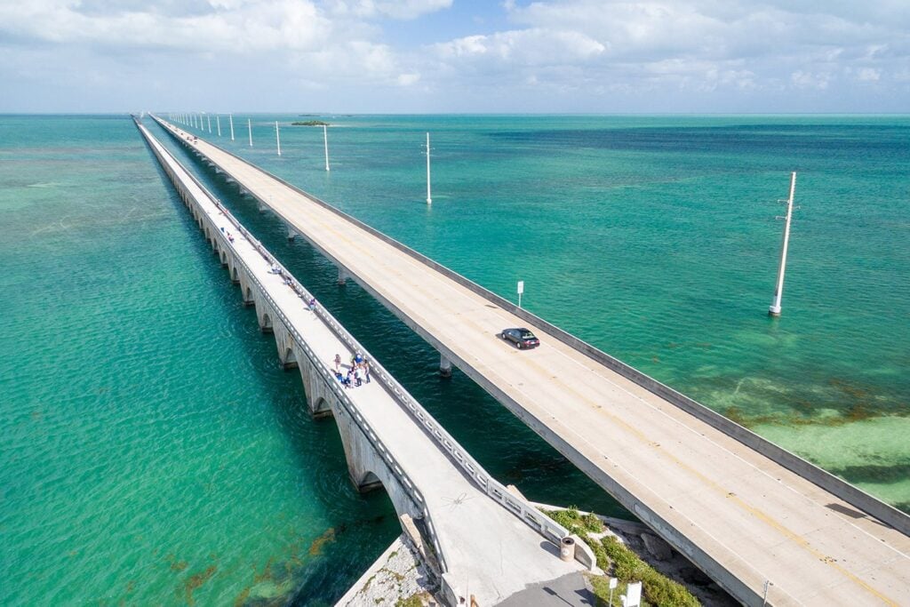Seven Mile Bridge in Florida Keys