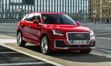 Audi -Q2-parked